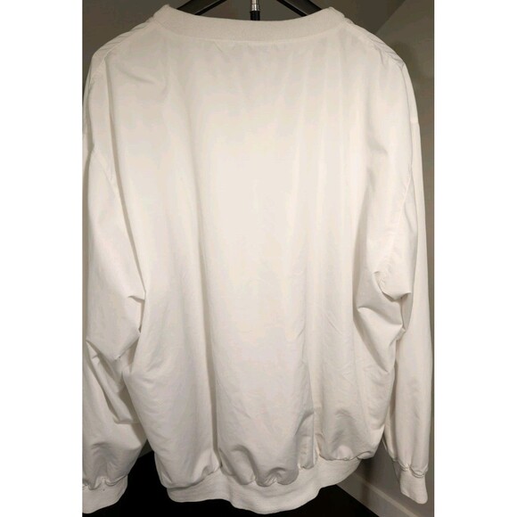 Polo Golf Ralph Lauren Men's Golf White Pullover Jacket Size Large - Picture 2 of 11